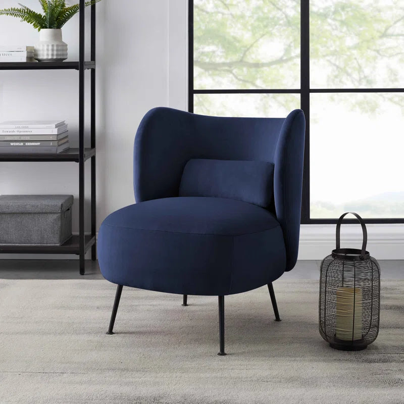 Venus Comfy Accent Chair lifestyle view - accent chair - The Flamingo Life