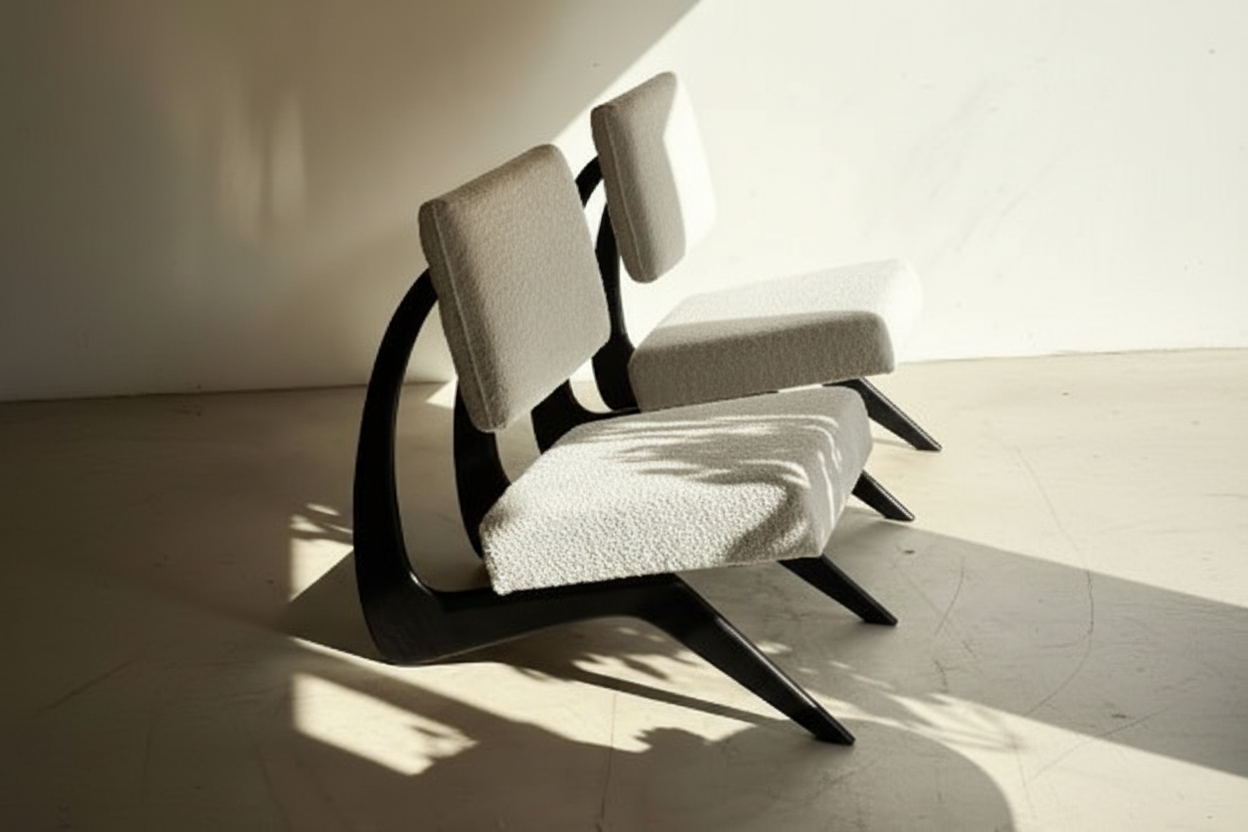 Ginko Japandi Accent Chair
