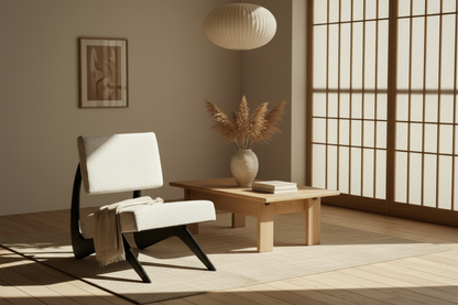 Ginko Japandi Accent Chair