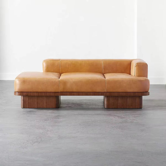 Premium Leather Love Seat