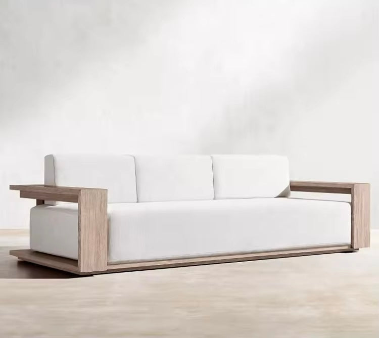 Oslo Superior Couch detail view - Japandi sofa - The Flamingo Life