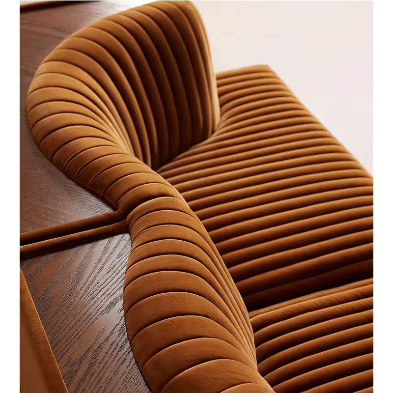 Lucen Abstract Couch detail view - sofa - The Flamingo Life