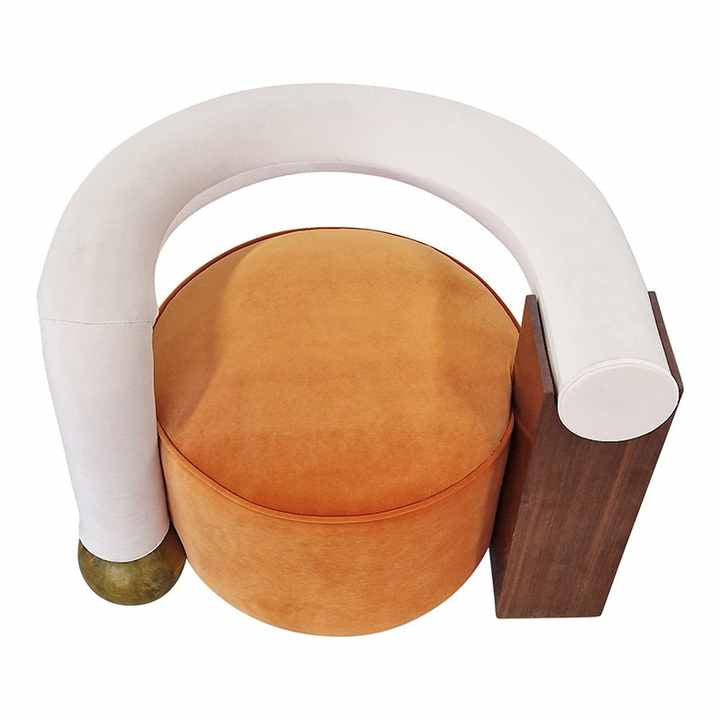 Hibiscus Accent Chair view 8 - accent chair - The Flamingo Life