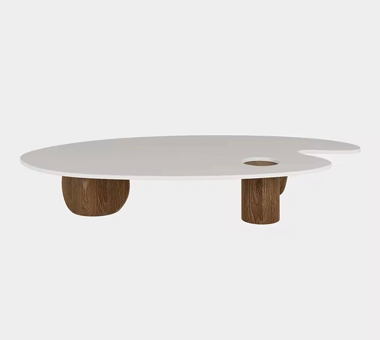 Aalto Premium Japandi Coffee Table lifestyle view - Japandi coffee table - The Flamingo Life