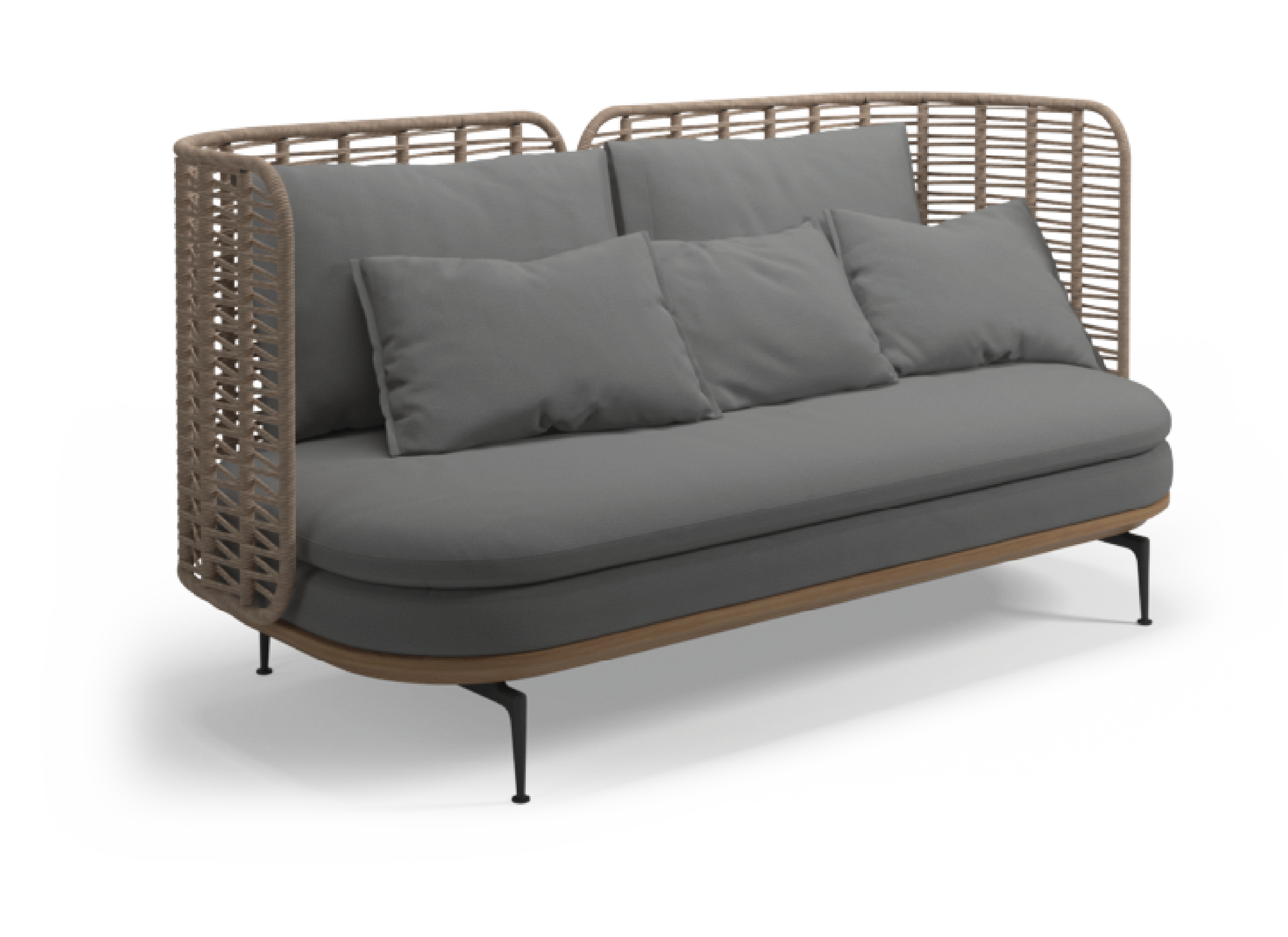 Jamuna Premium Outdoor Furniture Set detail view - outdoor furniture - The Flamingo Life