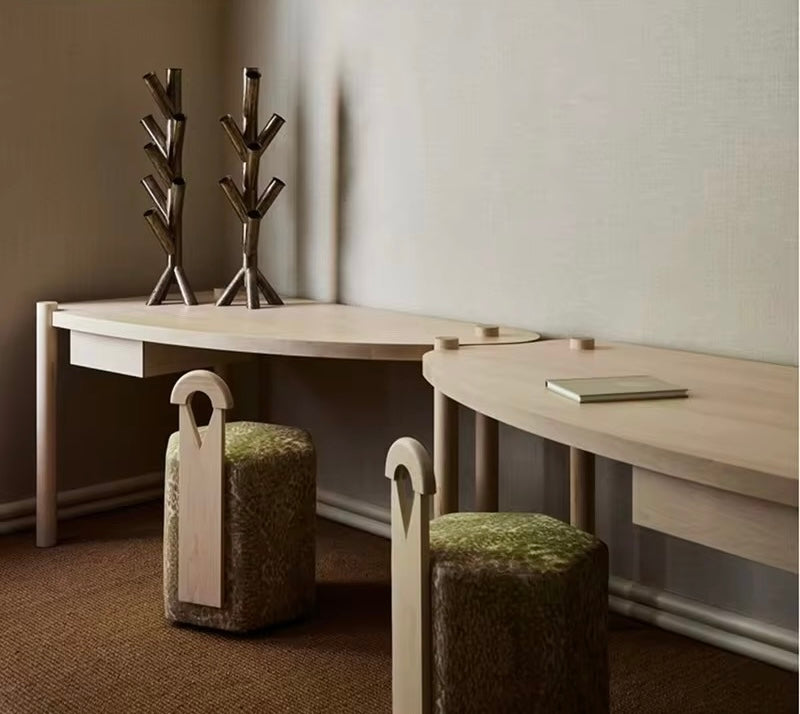 Lykke Accent Chair lifestyle view - Japandi accent chair - The Flamingo Life
