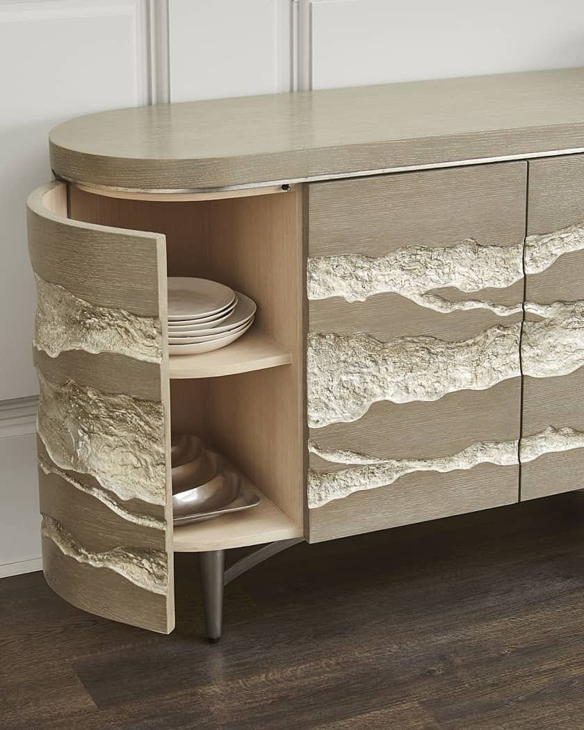 Gala Premium Console side view - console table - The Flamingo Life