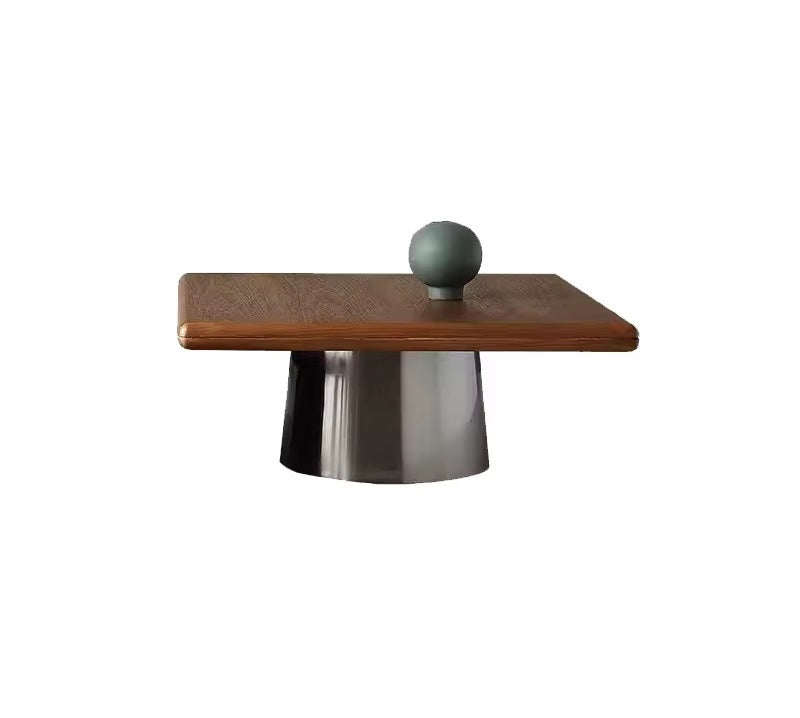 Noriko Nesting Coffee Table angle view - Japandi coffee table - The Flamingo Life