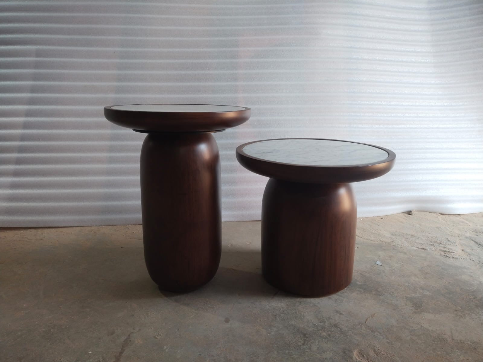 Serenity Table Set view 9 - Japandi furniture - The Flamingo Life