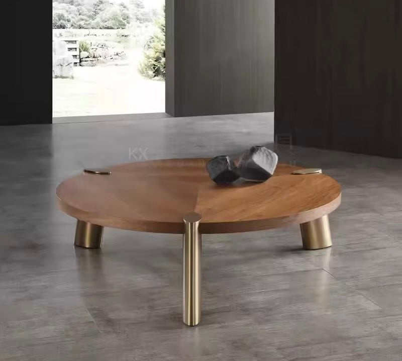 Sora Nesting Table side view - nesting table set - The Flamingo Life