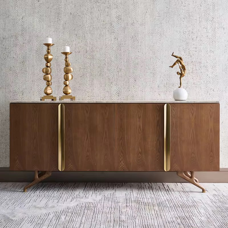 Glory Exquisite Veneer Console Table