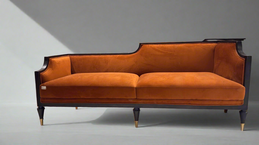Grandiose Suede Sofa