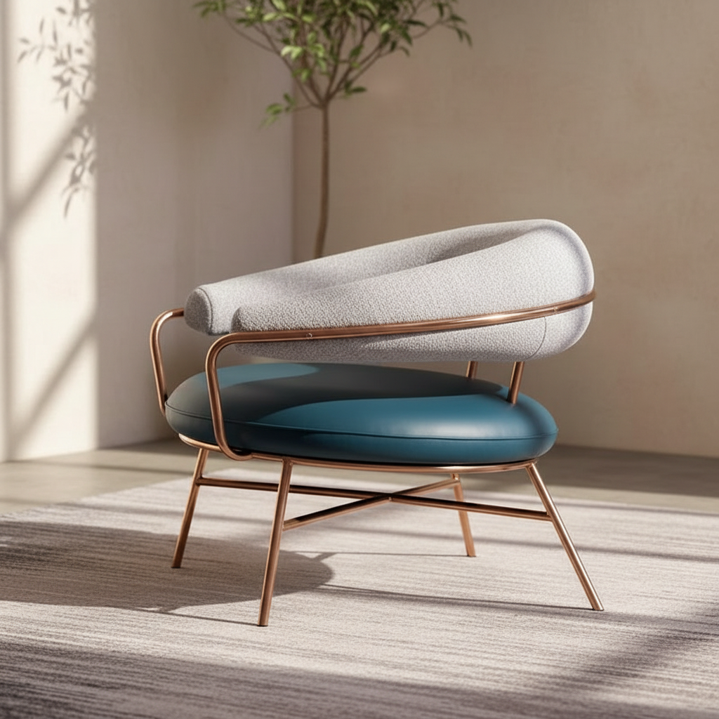 Greta Boucle Accent Chair