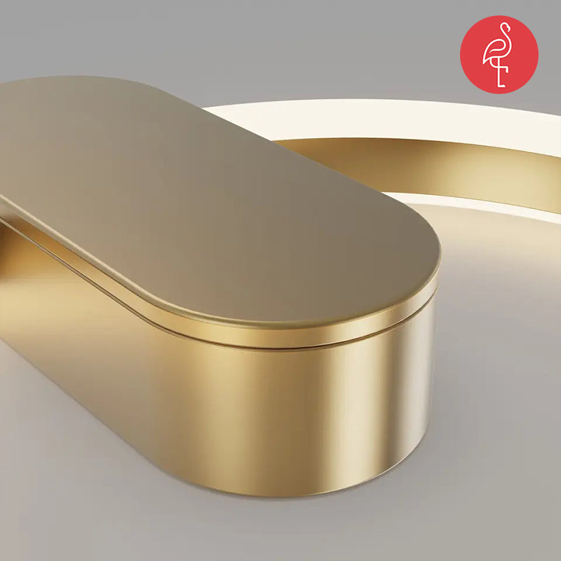 HALO Ceiling Light – side view – designer ceiling light India – The Flamingo Life