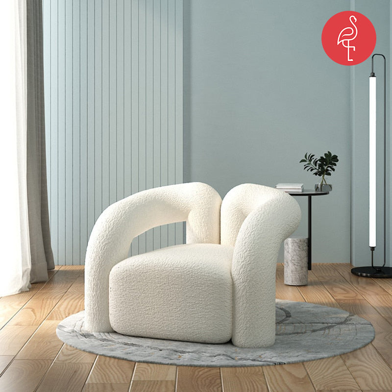 Haris Luxury Single Sofa Chair - sofa - The Flamingo Life