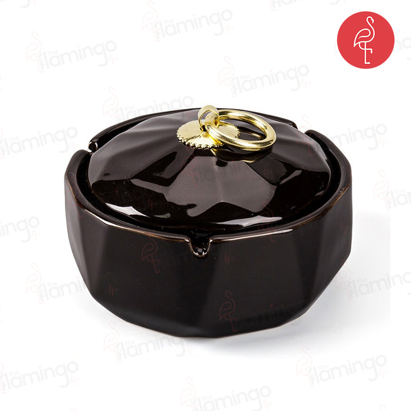 KANA Coloured Modern Ashtray – colour variants view – luxury ceramic ashtray India – The Flamingo Life