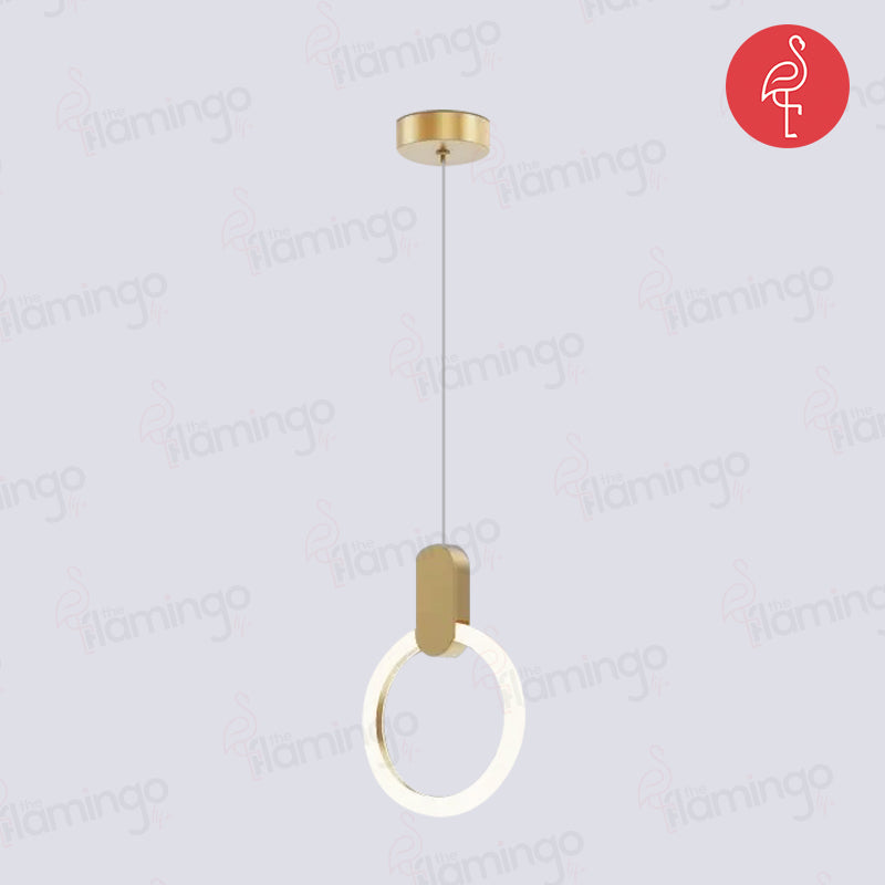 HALO Ceiling Light – room setting – designer ceiling light India – The Flamingo Life