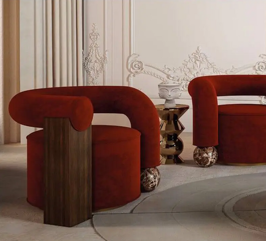 Hibiscus Accent Chair - accent chair - The Flamingo Life