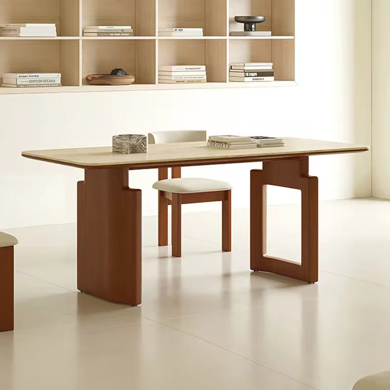 Hinoki Veneer Dining Table