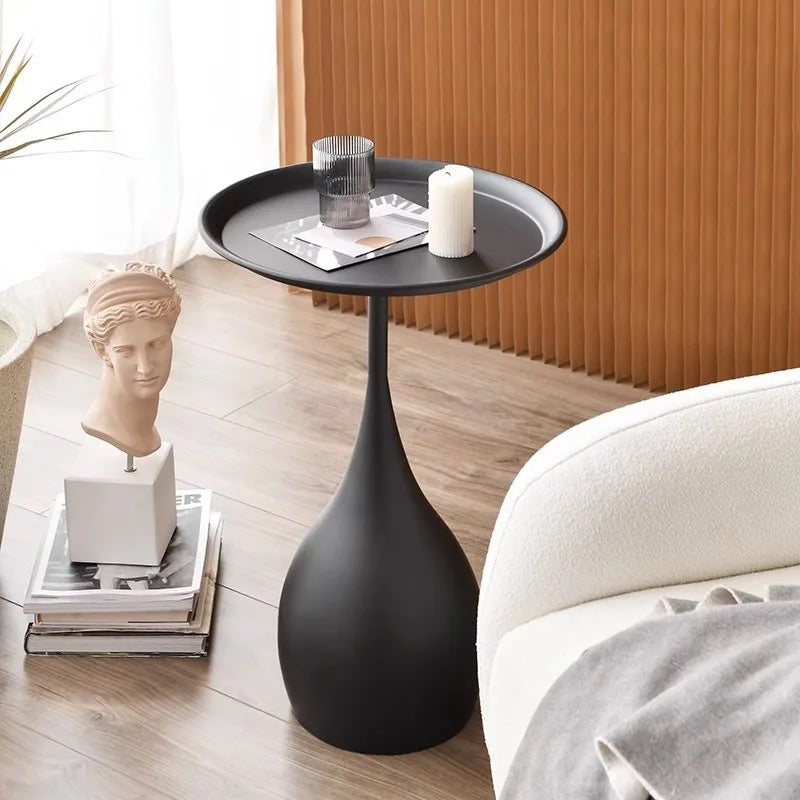 Cleo Side/Drink Table view 8 - marble side table - The Flamingo Life