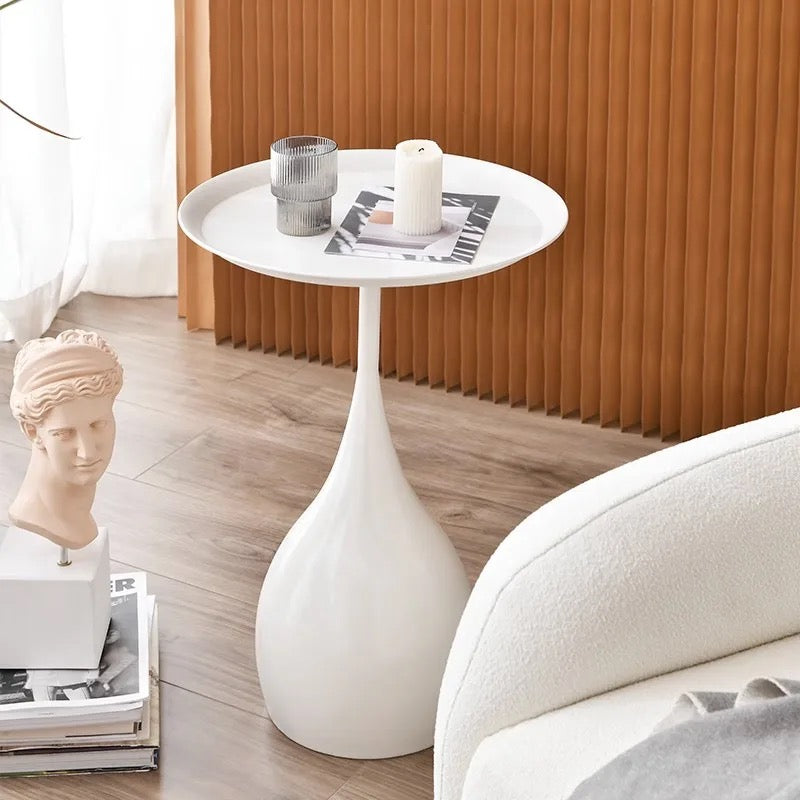 Cleo Side/Drink Table view 9 - marble side table - The Flamingo Life