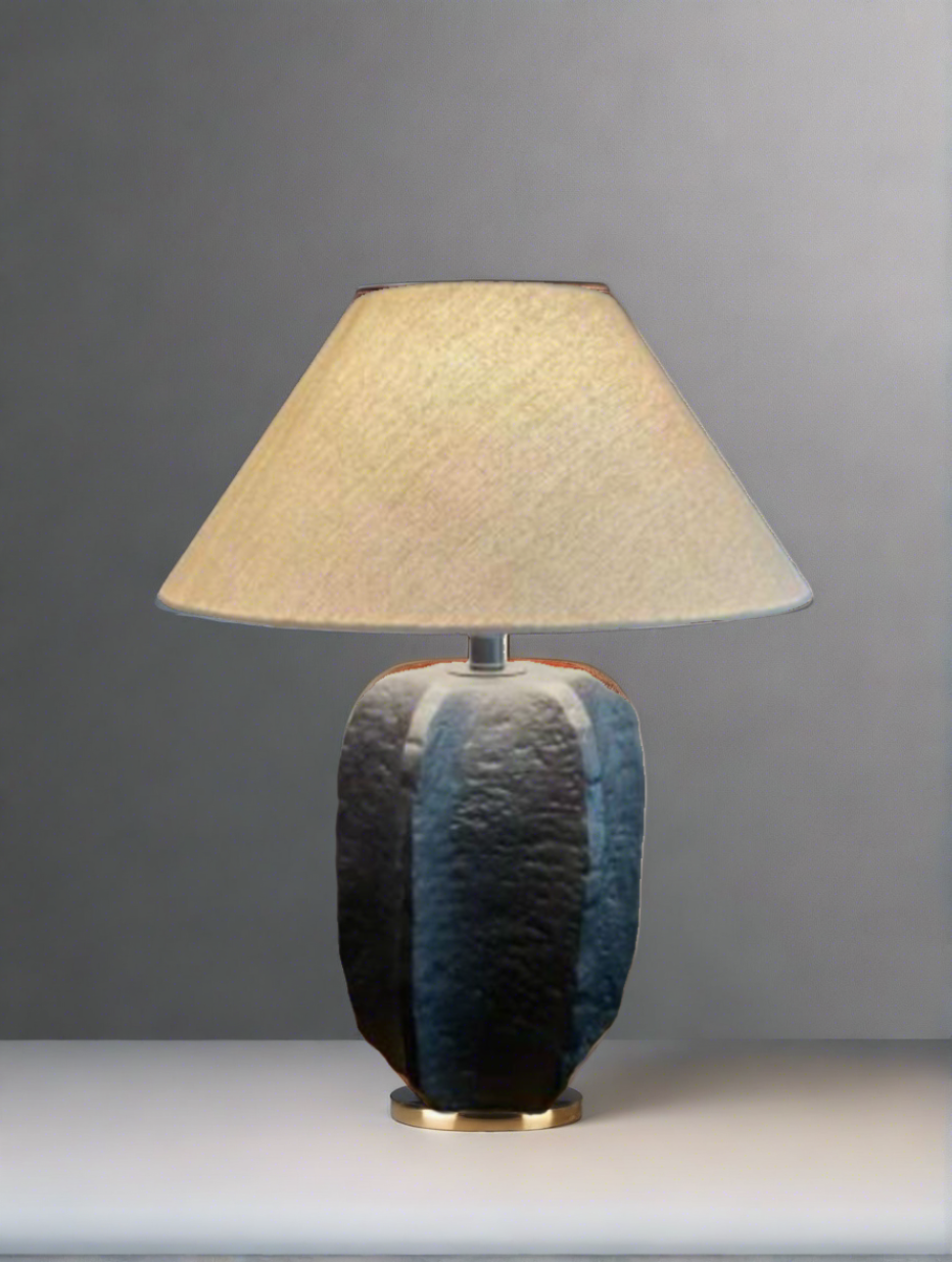Shogun Bed Lamp Japanese Limited Collection – lifestyle view – luxury bedside lamp India – The Flamingo Life