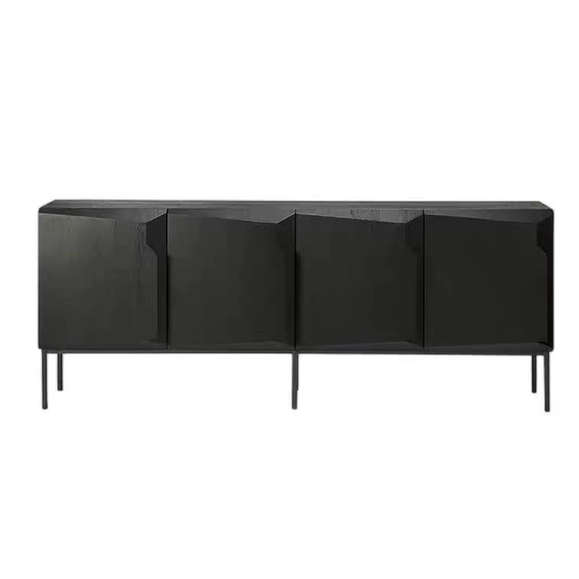 Tova Geometric Stylish Console close-up - console table - The Flamingo Life