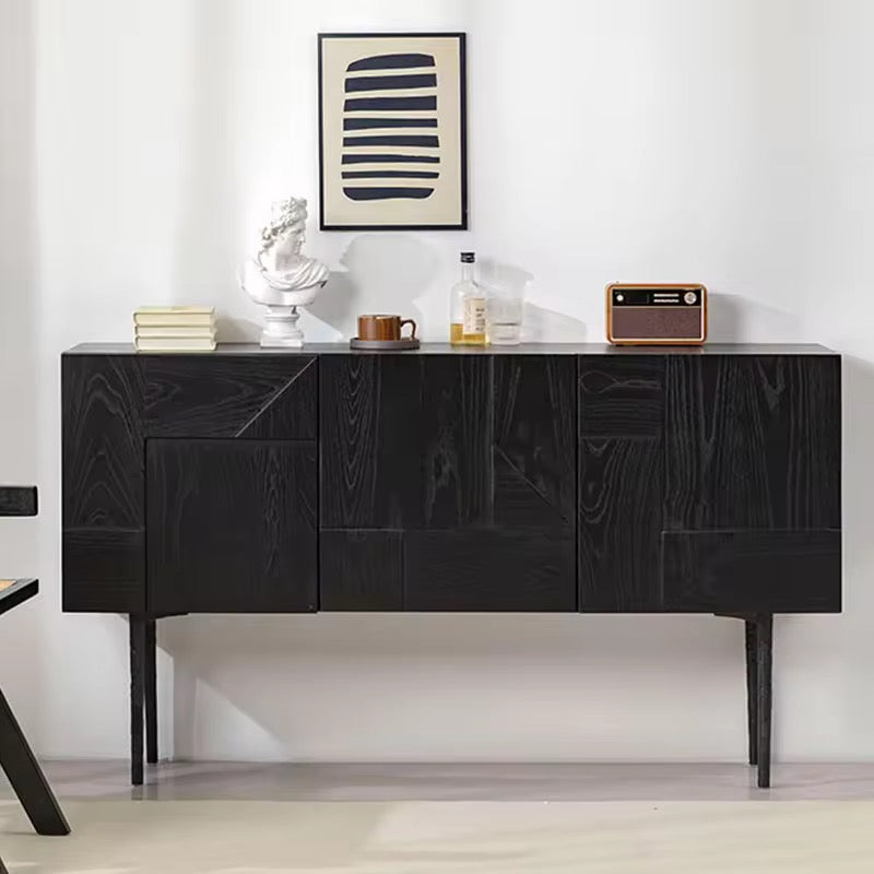 Siro Console Table for Entryway side view - console table - The Flamingo Life