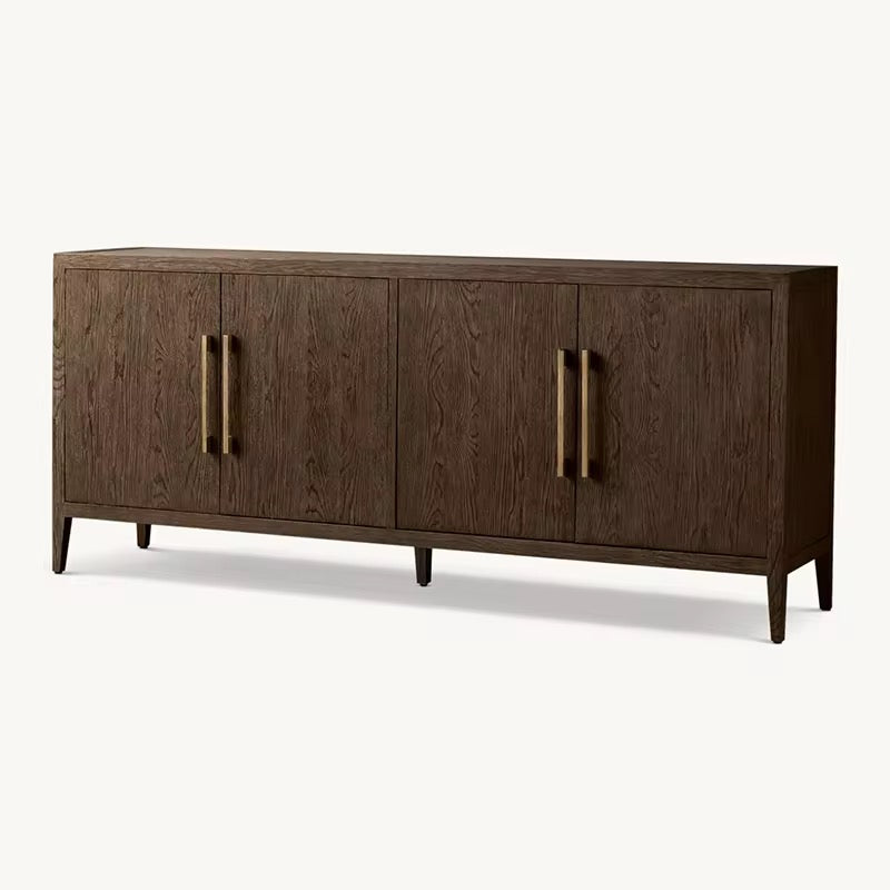 Soma Nordic Wooden Sideboard close-up - sideboard - The Flamingo Life