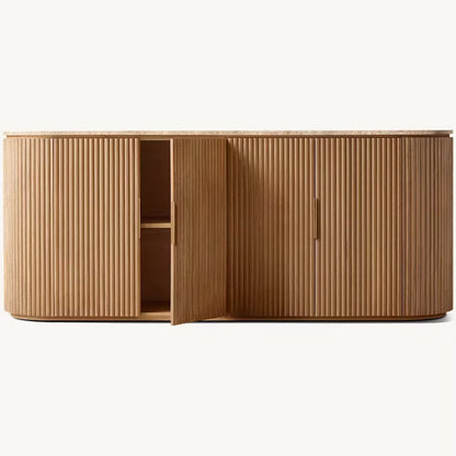 Arvo Japandi Marble top Console