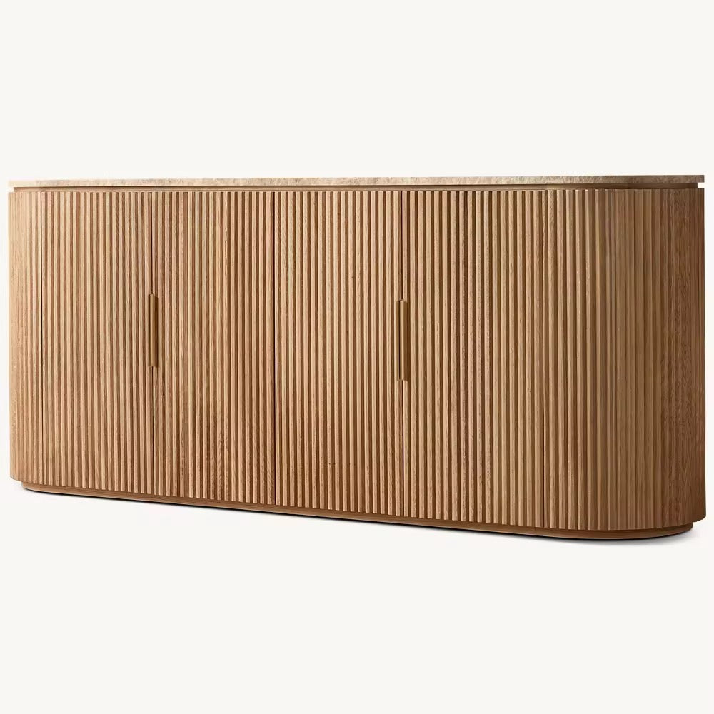 Arvo Japandi Marble top Console