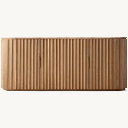 Arvo Japandi Marble top Console