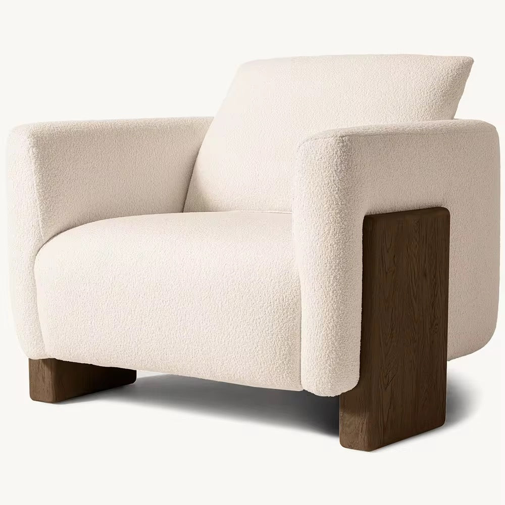 Lysa Nordic Elegant Accent Chair lifestyle view - accent chair - The Flamingo Life