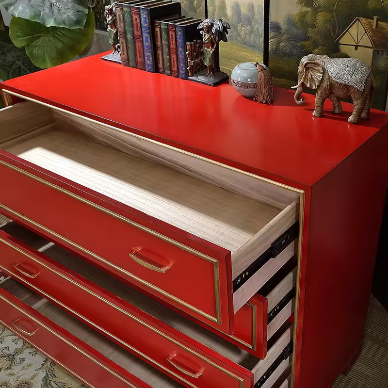Tove Grace Credenza detail view - credenza - The Flamingo Life