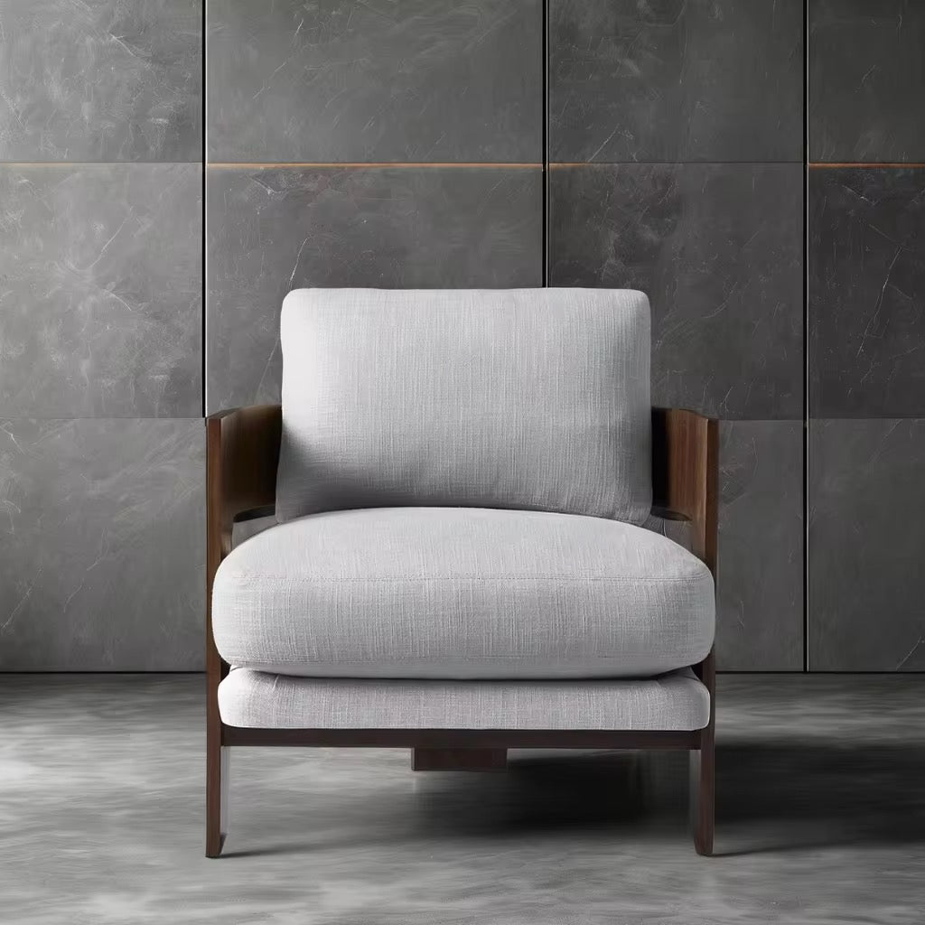 Korom Accent Chair side view - accent chair - The Flamingo Life