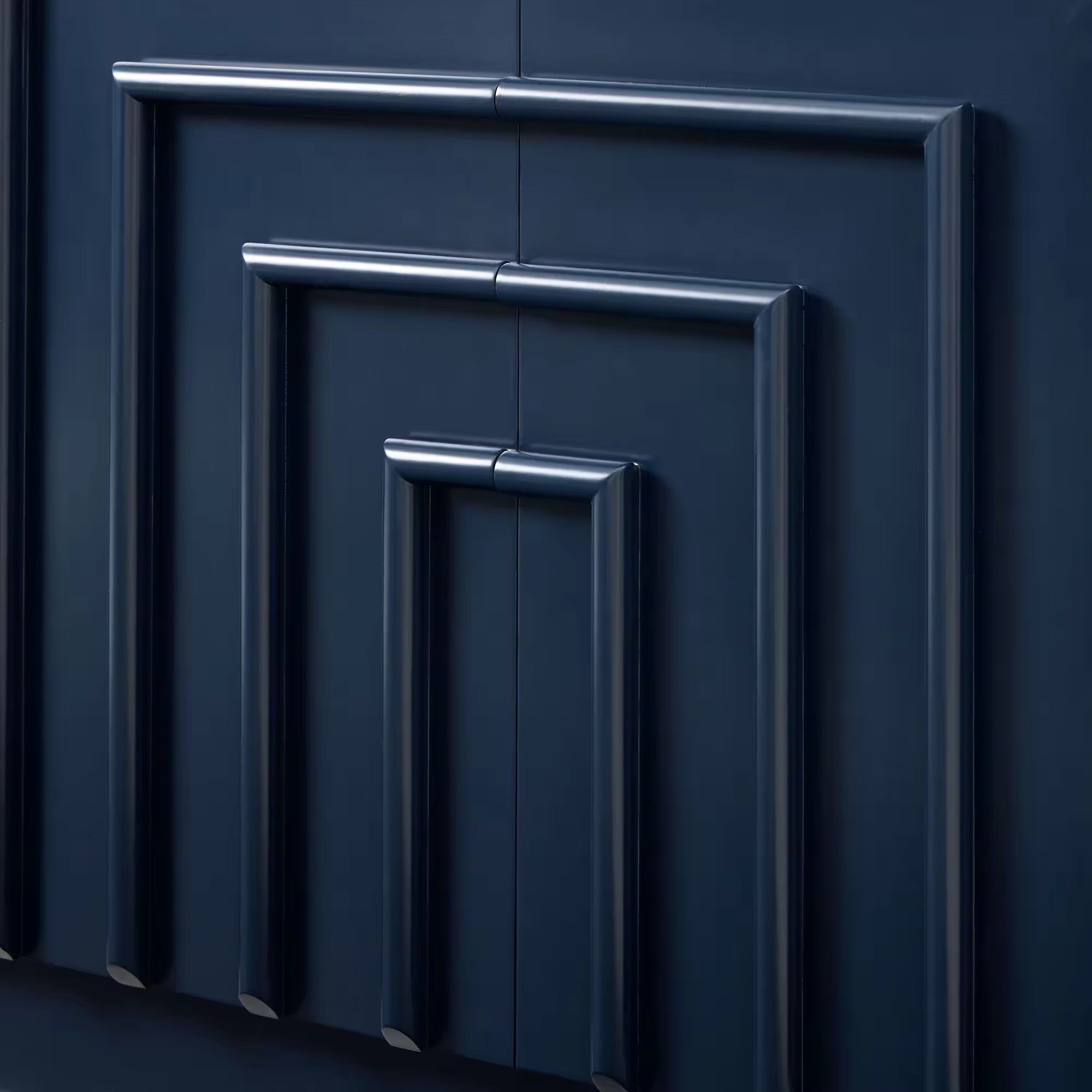 Lunari Elegant Sideboard side view - sideboard - The Flamingo Life