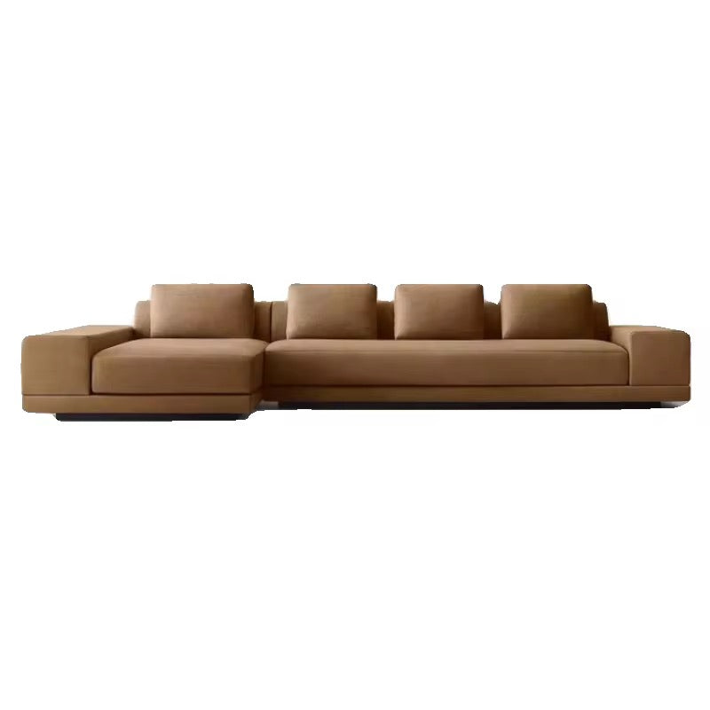 Nivora L Shaped Couch detail view - sofa - The Flamingo Life