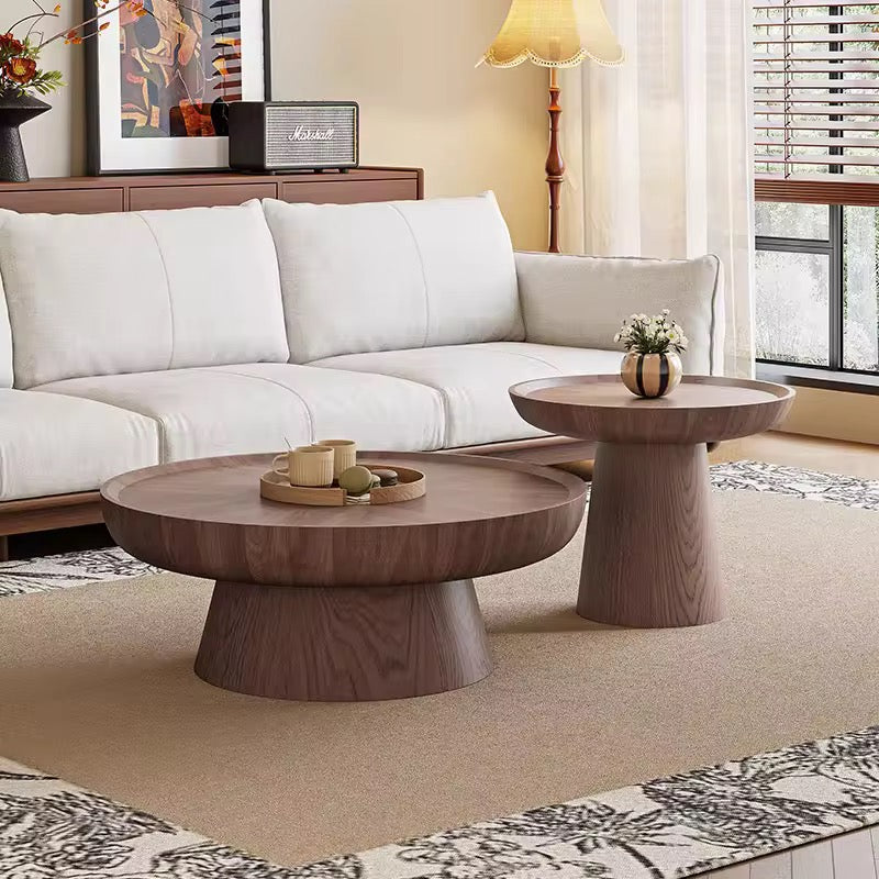 Vetra Japandi Coffee Table detail view - Japandi coffee table - The Flamingo Life
