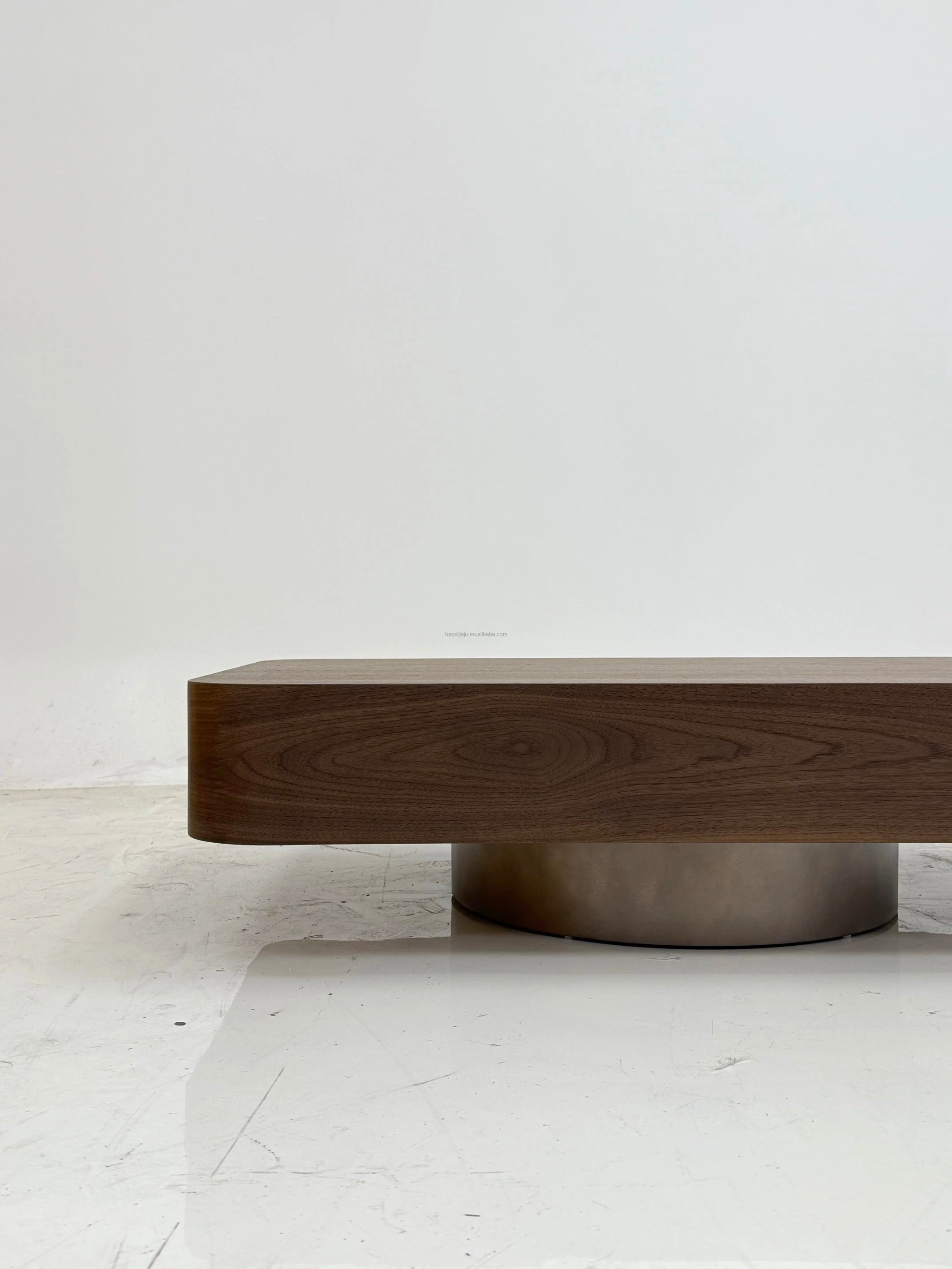 Nuvin Champagne Base Coffee Table detail view - coffee table - The Flamingo Life