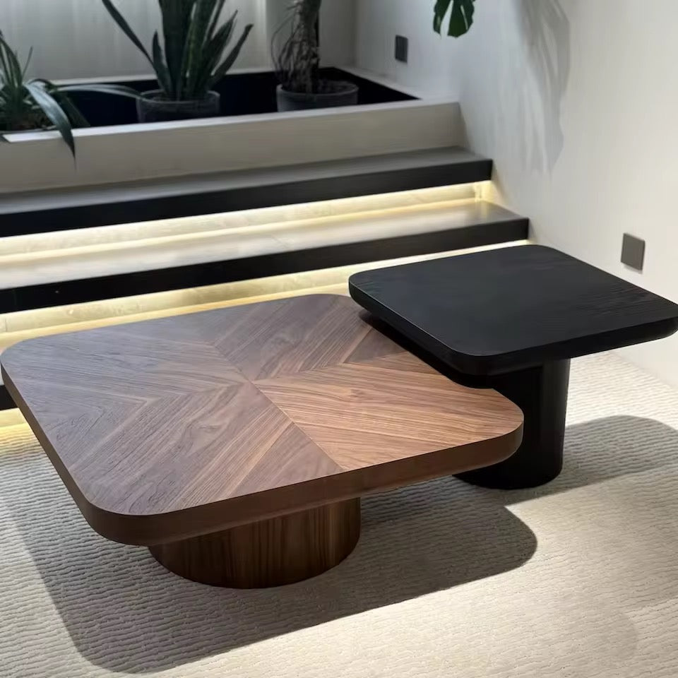 Zenro Coffee Table angle view - coffee table - The Flamingo Life