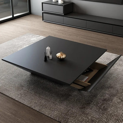 Inception Coffee Table - wood veneer coffee table - The Flamingo Life
