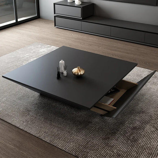 Inception Coffee Table - wood veneer coffee table - The Flamingo Life