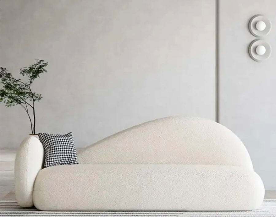 Irena Boucle Love Seat