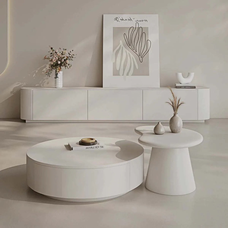 Ivory Elegant Coffee Table