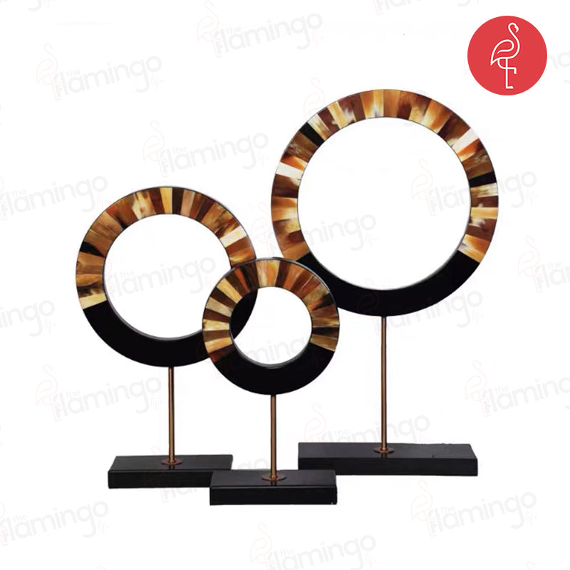 Osmos Gradient Table Mount lifestyle view - iron furniture - The Flamingo Life