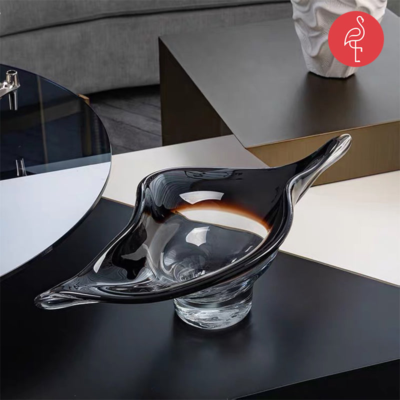 Sialia Twin Shade Glass Tray