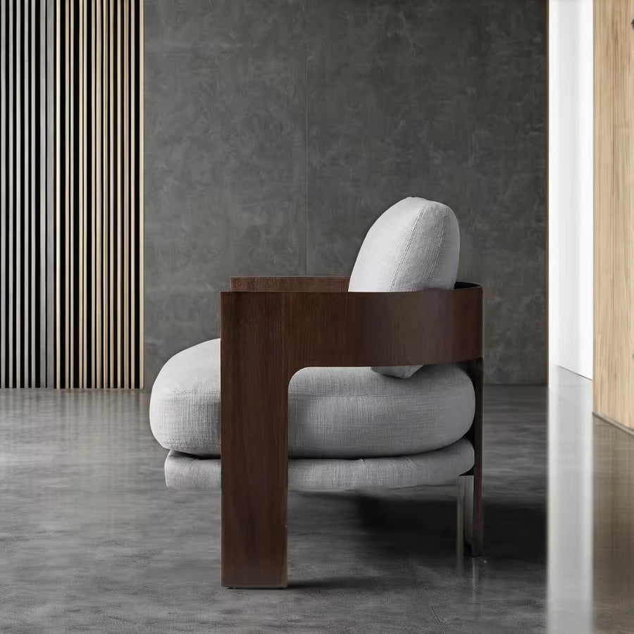 Korom Teak Accent Chair