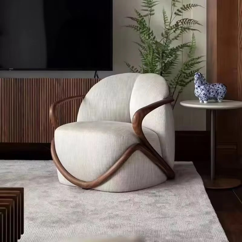 Lair Premium Suede Accent Chair