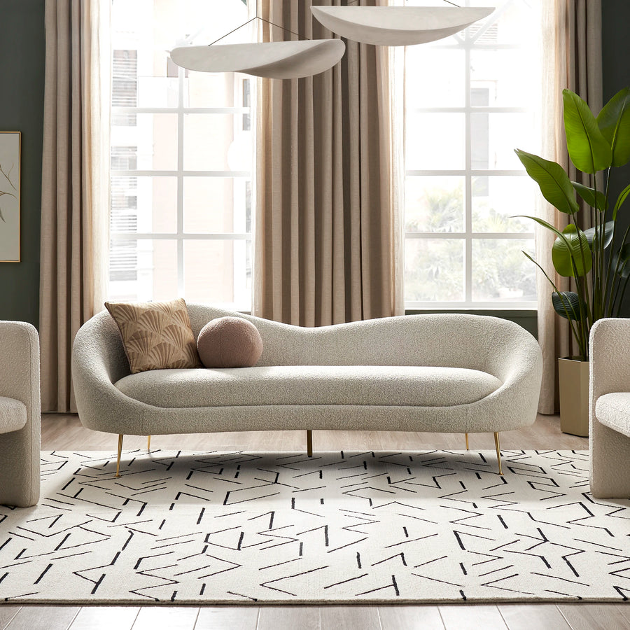 Sofia Boucle Love Seat