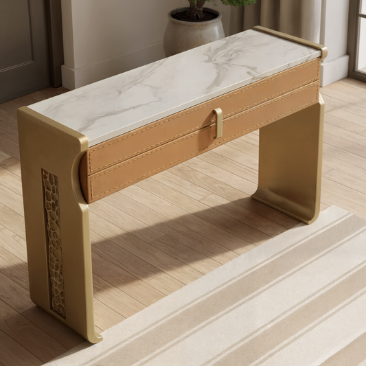 Nagomi Leather Console
